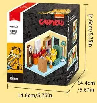 Garfield Car Building Blocks City Magic Cartoon Cat Figures - ToylandEU