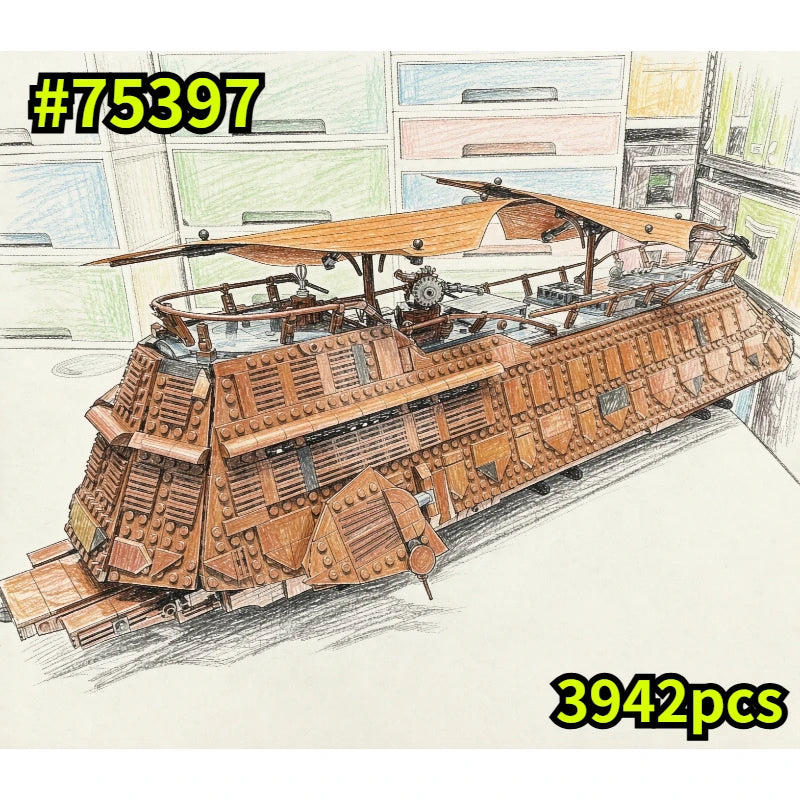 Yacht Model Building Blocks | 3942 Pieces | Toylandeu™