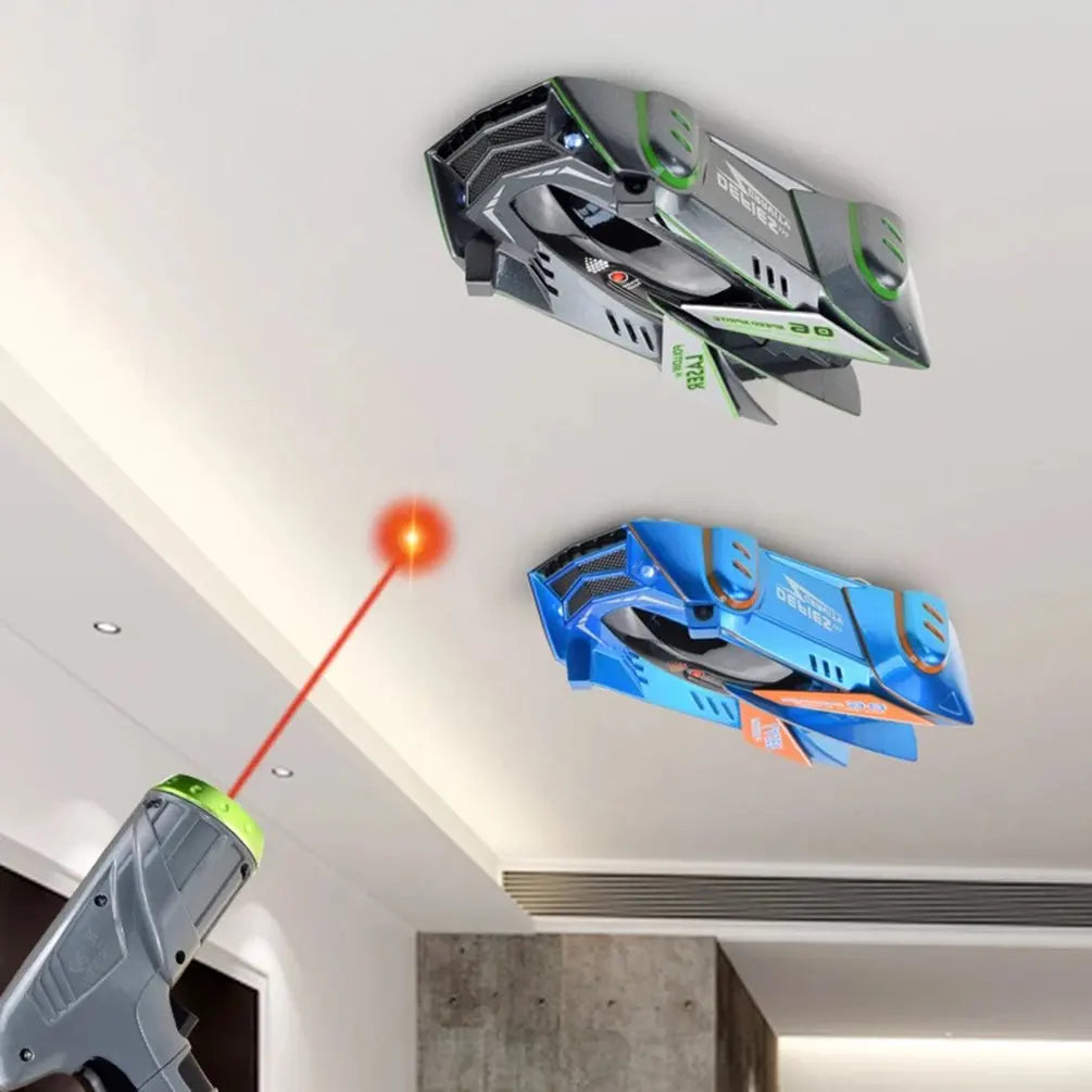 RC Car Stunt Infrared Laser Tracking Wall Ceiling Climbing Follow - ToylandEU