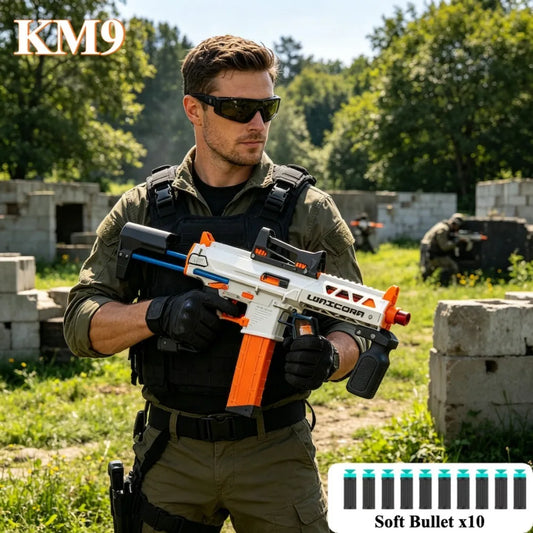 Soft Powder Launcher | 10 Meter Range | Pistol Design | Unicorn Edition