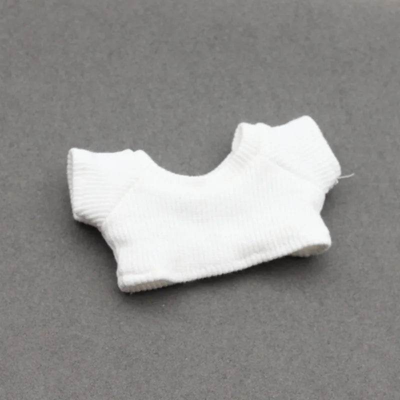 17cm Labubu Doll Clothes Outfit Accessories For Korea Kpop Exo Labubu Idol V1 V2 Skirt Sweater Clothing Gift - ToylandEU