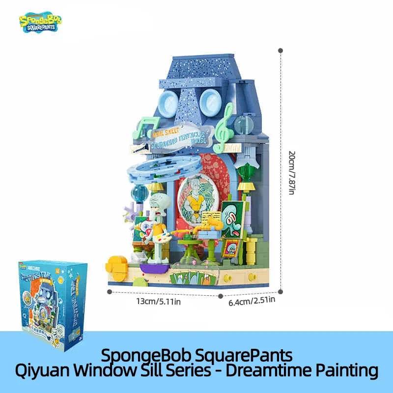 Spongebob Cartoon Krusty Krab Restaurant Building Blocks Toy - ToylandEU