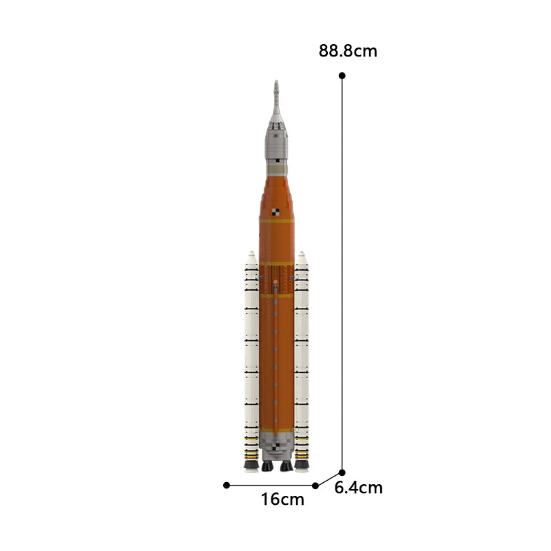 DIY Rocket Building Kit - Space Launch System SLS Block 1 - ToylandEU