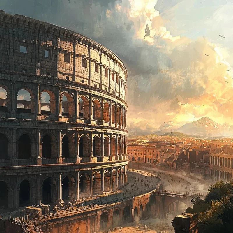 Roman Colosseum Building Blocks | 9036 Pieces | Architecture Model