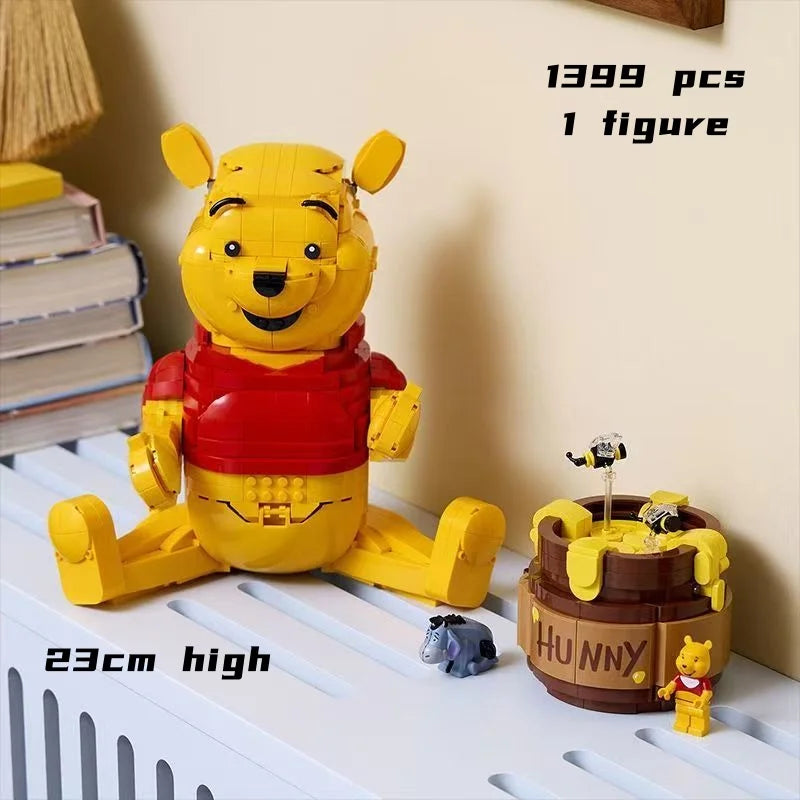 Building Block Set | Cartoon Bear Model | 1399 Pieces | LEGO Compatible
