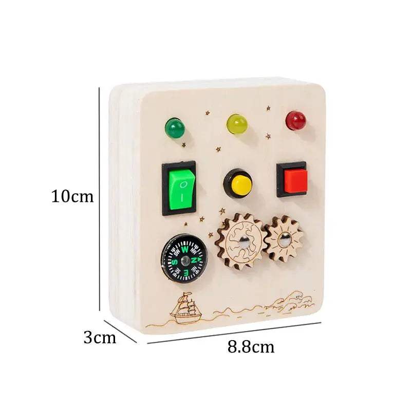 Montessori Busy Board Sensory Educational Toy For Travel - ToylandEU