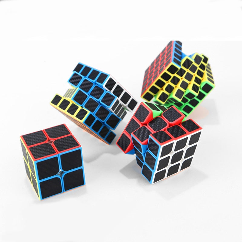 Competition-Ready Twist Puzzle Cubes Set for Kids and Teens - Includes 4 Cubes for Brain Training