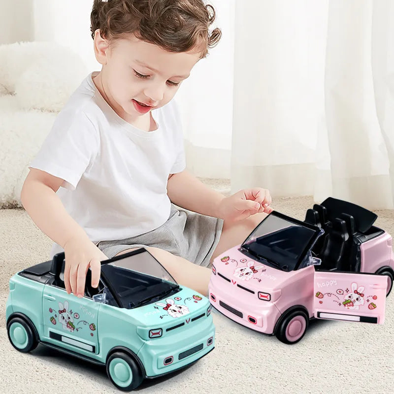 Children's  Mini Convertible Car Simulation Plastic Mini Car Toyland EU