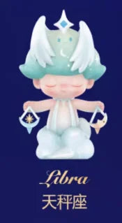 DIMOO Figure | POP MART Zodiac Libra Blind Box | Collectible Desk Decor