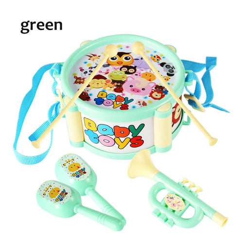 6pcs/set  Baby Gift Hand Grasp Bell Playing Sand Hammer  Music ToylandEU.com Toyland EU