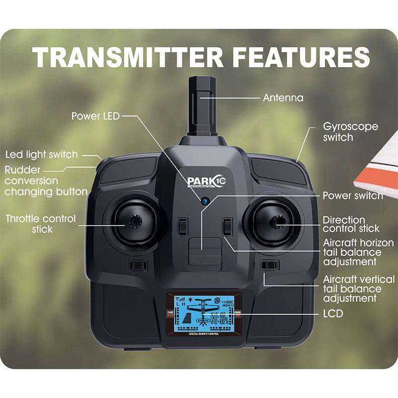 WLtoys F949 2.4G 3D6G 3Ch RC Airplane Gyroscope RTF Upgrade - ToylandEU