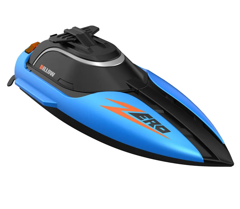 RC High-Speed Waterproof RC Racing Boat - 25Km/h Remote Control Speedboat with Water Cooling System for Kids