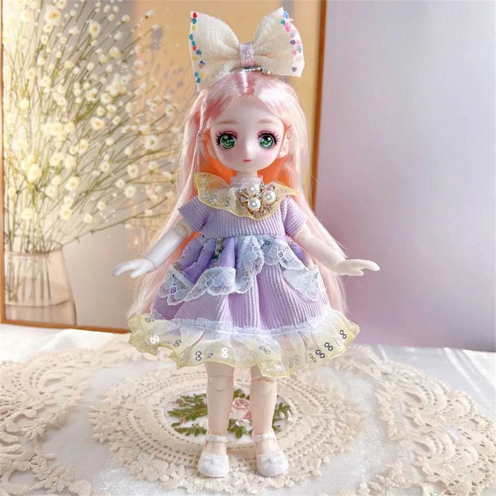 23cm BJD Doll and Clothing 3D Simulation Eyes DIY Toy Gift - ToylandEU
