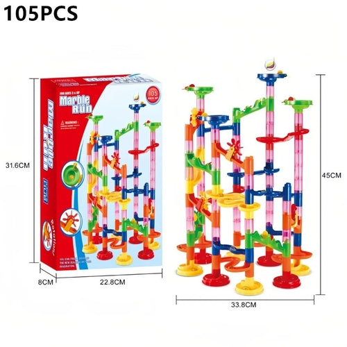 Marble Run Building Blocks Set for Creative Children ToylandEU.com Toyland EU