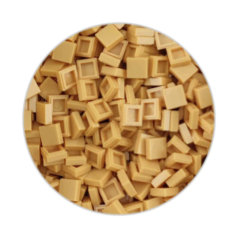 Smooth 1x1 Building Blocks | MOC Pixel Particles | DIY Kids Set