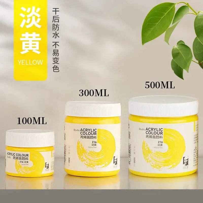 PHOENIX Acrylic Paint 300ML Matte Finish Waterproof Rich Pigment Halloween Pumpkin Canvas Ceramic Painting for Artists Beginners - ToylandEU