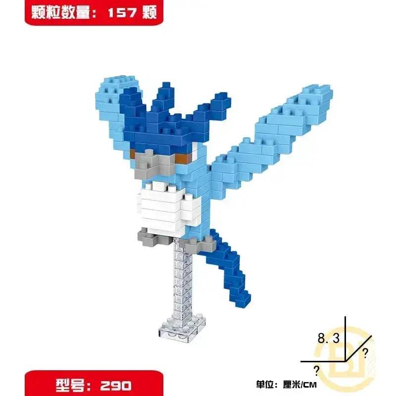 Pokemon Blocks Set Lego Compatible Pikachu Charizard Eevee Mewtwo - ToylandEU