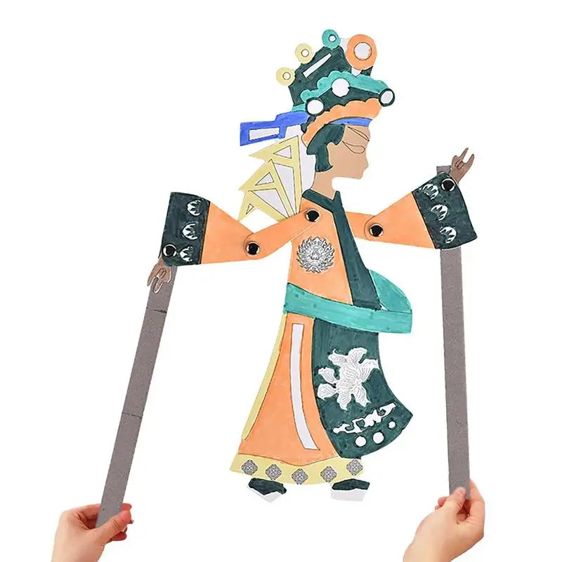 Traditional Chinese Shadow Puppet Theatre DIY Kit - ToylandEU