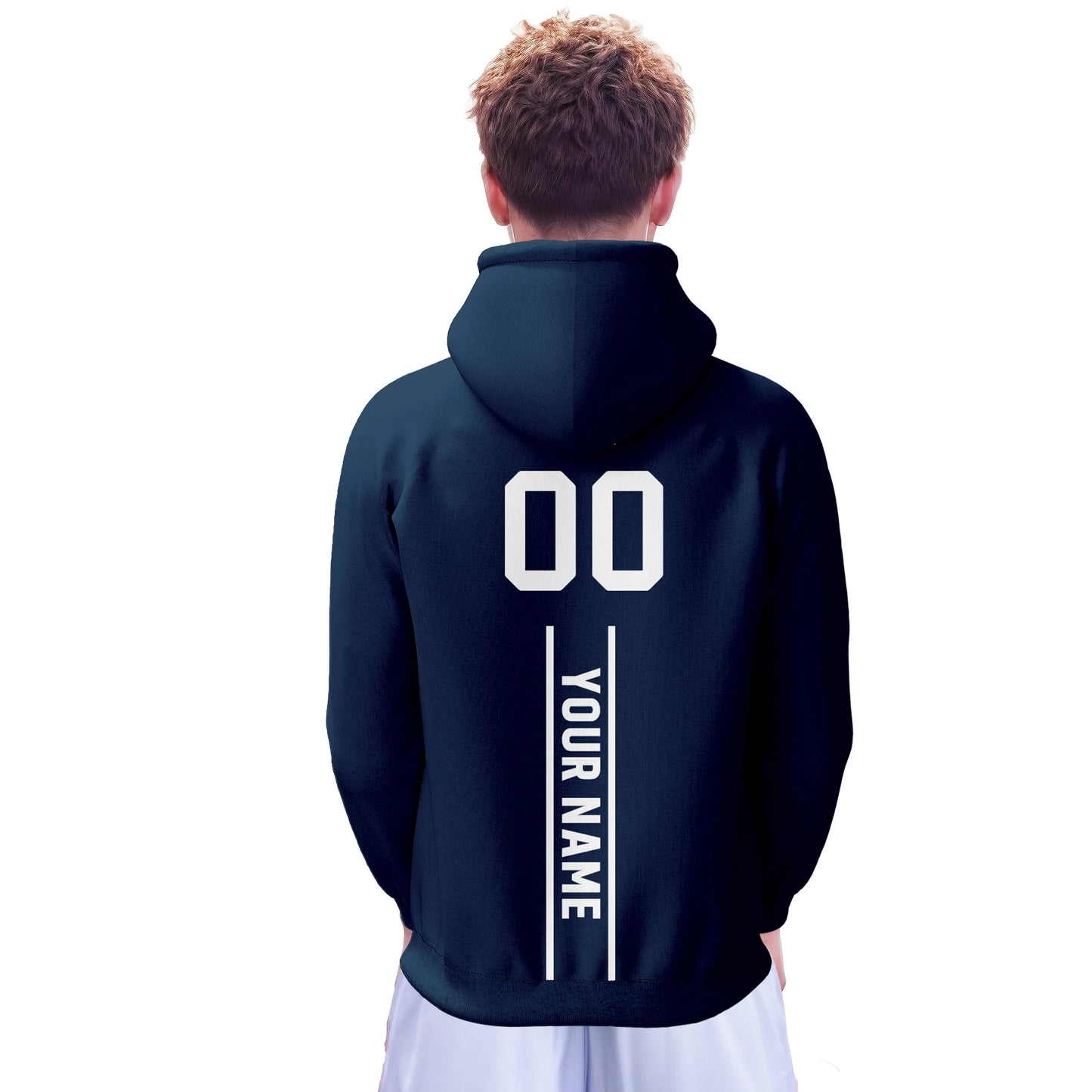 Customizable American Football Hoodie for Denver - Personalized Sweatshirt with Name & Number for Men, Women, and Youth - Ideal Christmas Gift for Fans