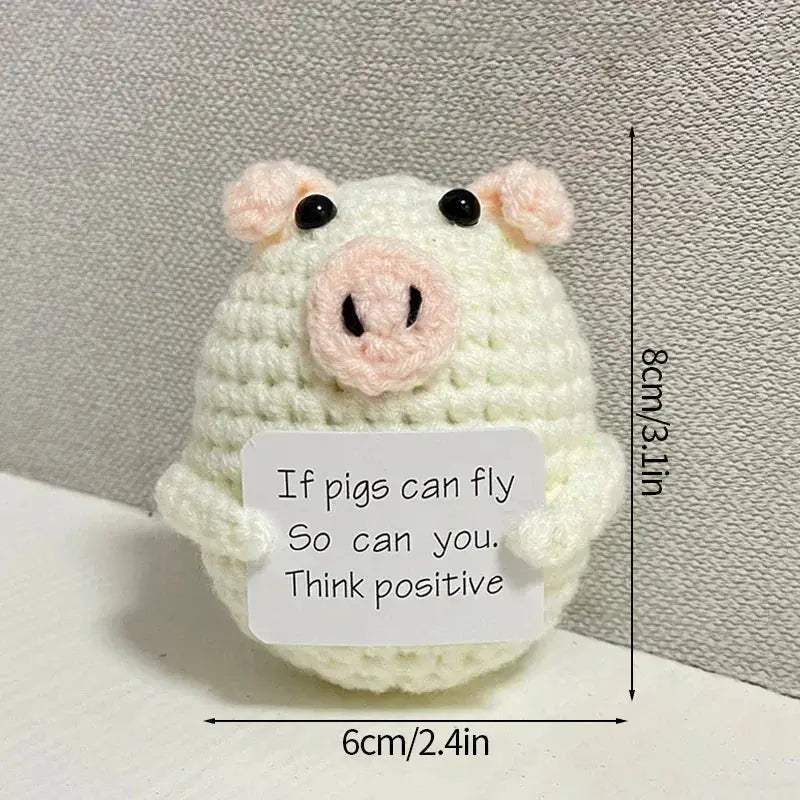 Handmade Positive Energy Crochet Bee Doll For Home Decor Gift - ToylandEU