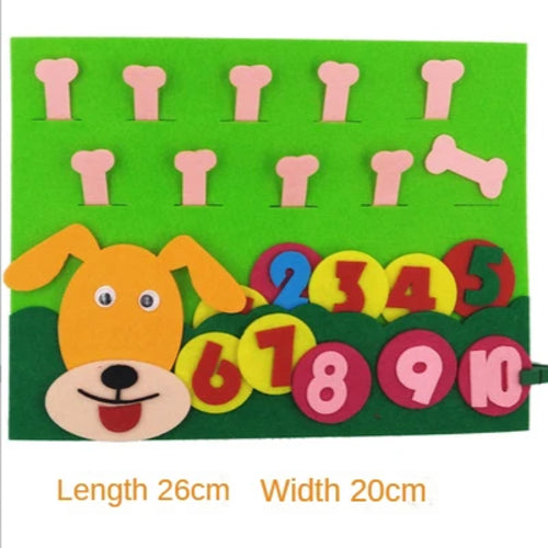 Felt Finger Numbers Math Toy Digital Educational Aids Children ToylandEU.com Toyland EU