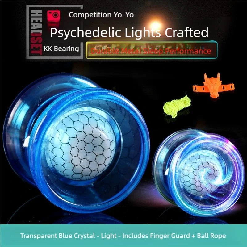 Crystal Luminous Yo-Yo | Beginner Grade | Long Sleep KK Bearing | Unisex