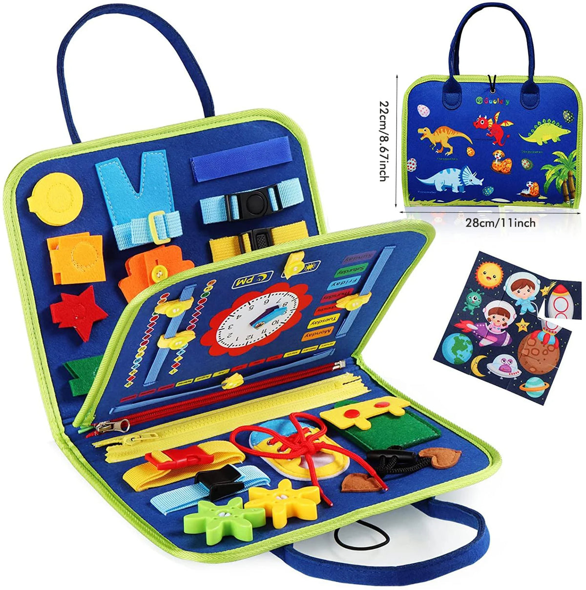 Felt Sensory Mat | Fine Motor Training | Montessori Toy | Ages 3 To 6