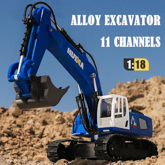 1:16 RC Excavator Vehicle Electric Large Model Alloy Excavator - ToylandEU