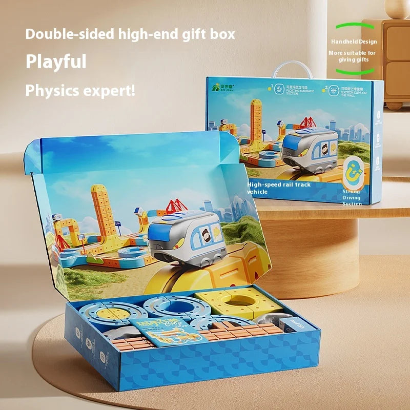 Train Set | Magnetic Track 84-179 Pcs | Educational DIY Toy for Kids