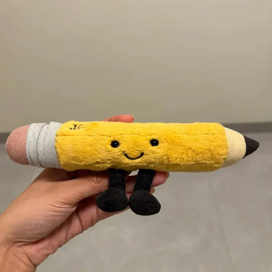 Cartoon Plush Pencil Toy For Kids Ultrasoft Plush Gift - ToylandEU