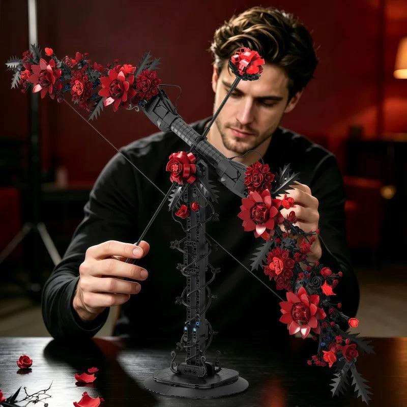Building Block Rose | 1328 Pieces | Toylandeu™
