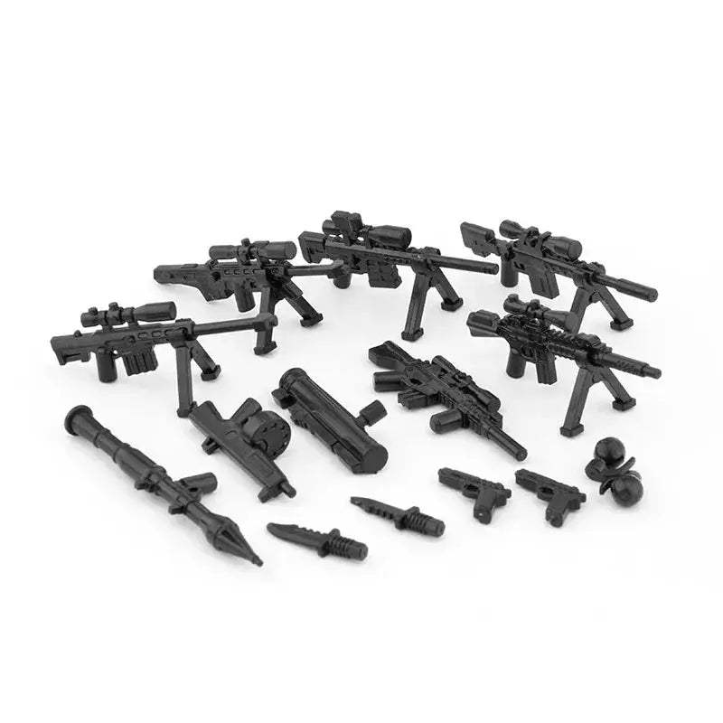 Lego Compatible Military Building Block Army Vehicle Set - ToylandEU