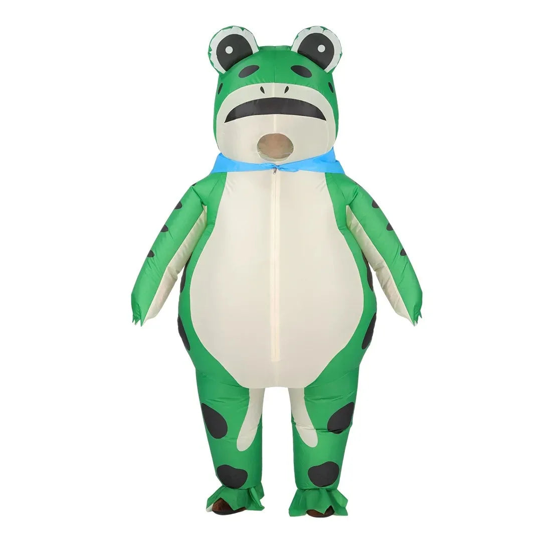 Inflatable Halloween Costume | Ghost Design | Soft Polyester | Unisex Fit