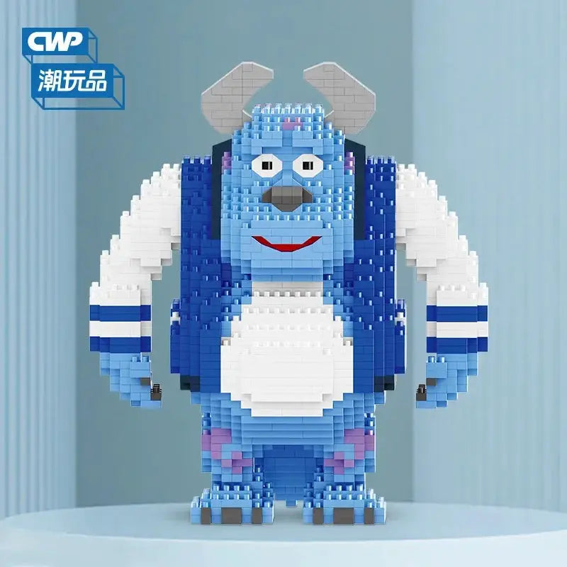 Monster University Micro Building Blocks James Mike Model Anime Diamond Mini Brick Figure Toy For Christmas Gift - ToylandEU