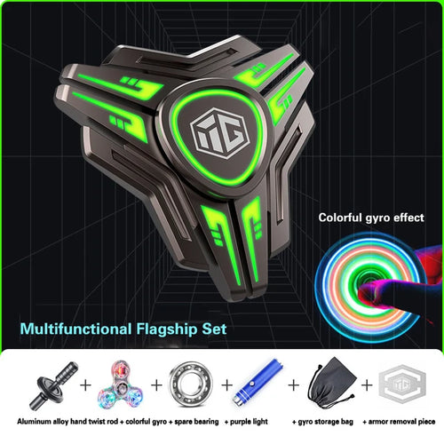 UFO Fingertip Top Fidget Spinner for Adults with Multiple Functions ToylandEU.com Toyland EU