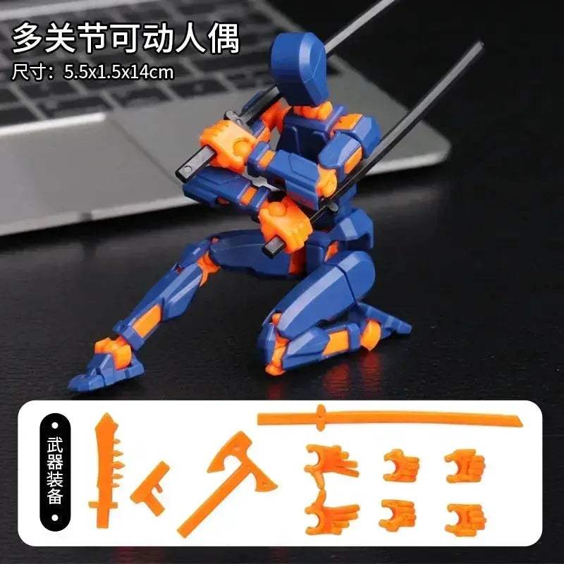 MultiJointed Action Figure Robot Shapeshift Toy For Kids - ToylandEU