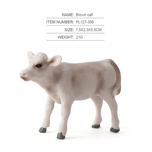 Simulation Ranch Animal Figurine Poultry Cattle Cows Yak Buffalo Model ToylandEU.com Toyland EU