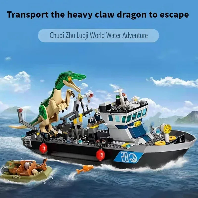 Dinosaur Missions Allosaurus MOC Set For Kids Transport Truck - ToylandEU