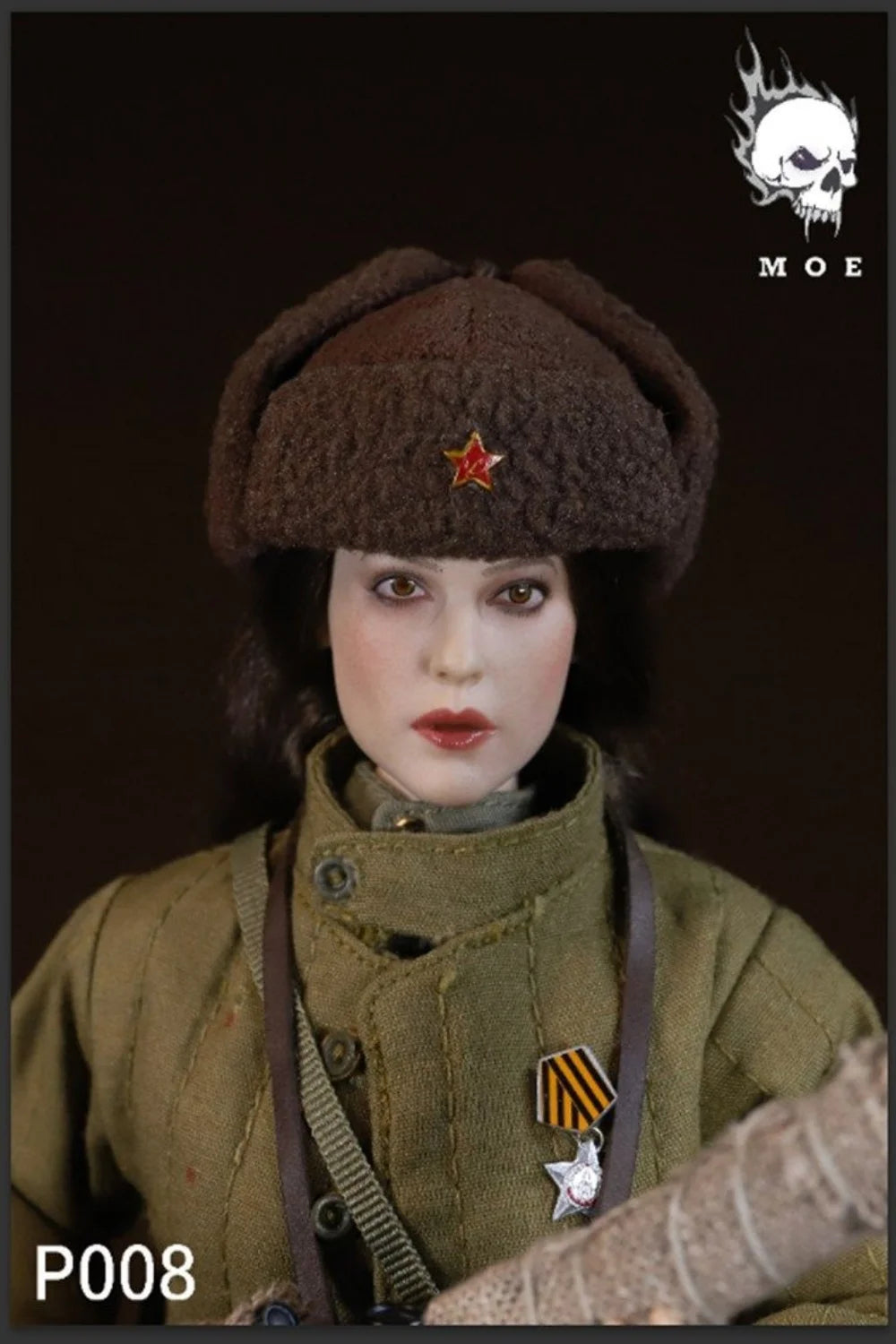 Action Figure | 1/6 Scale | MOETOYS P008 Soviet Snow Sniper | 12-Inch Figures