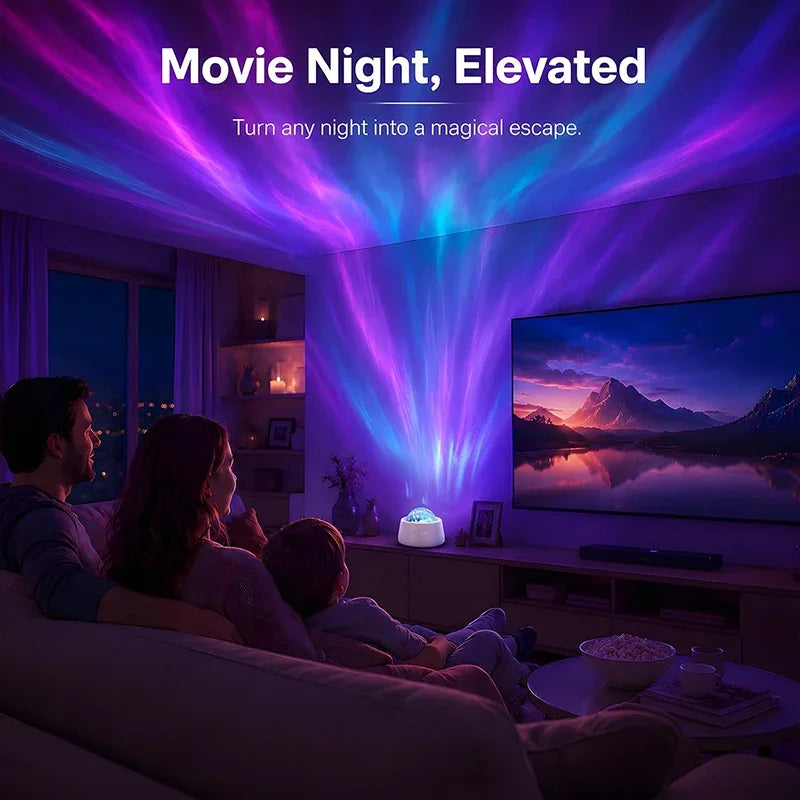 Galaxy Light Projector | 7 Light Patterns | Battery Included | Bedroom Gift
