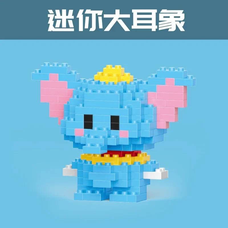 Hero Cartoon Micro Particle Building Blocks Children Assembly Toy Anime Action Figure Boy Girl Kid Gift Cute Toy Building Bricks - ToylandEU