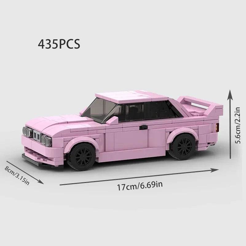 Moc Speed Champions AE86 Cars Racers Building Blocks Set - ToylandEU