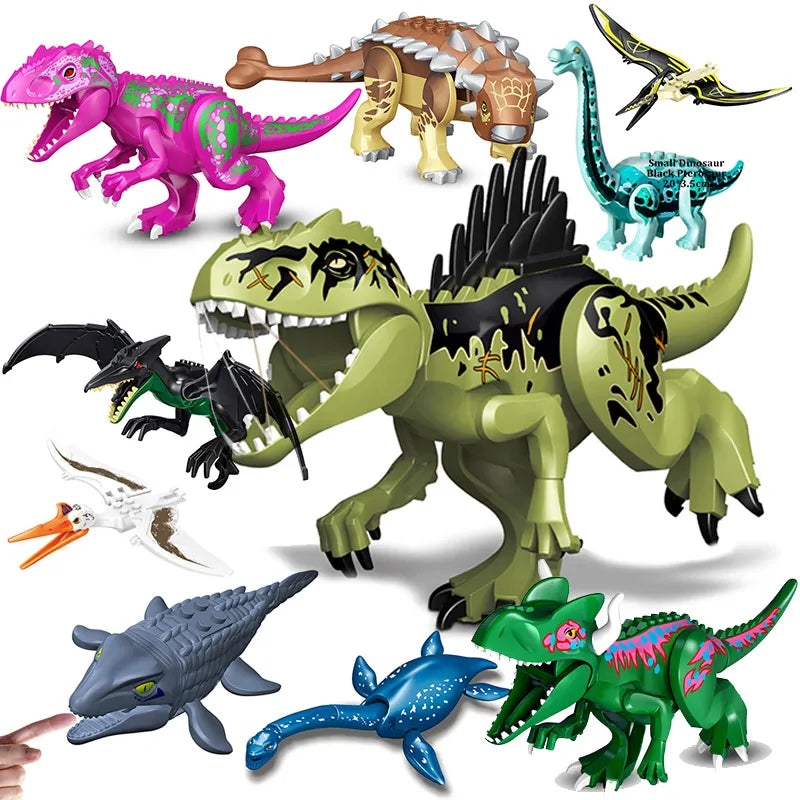 Jurassic Dinosaur World Realistic Dinosaur Figures Set - ToylandEU