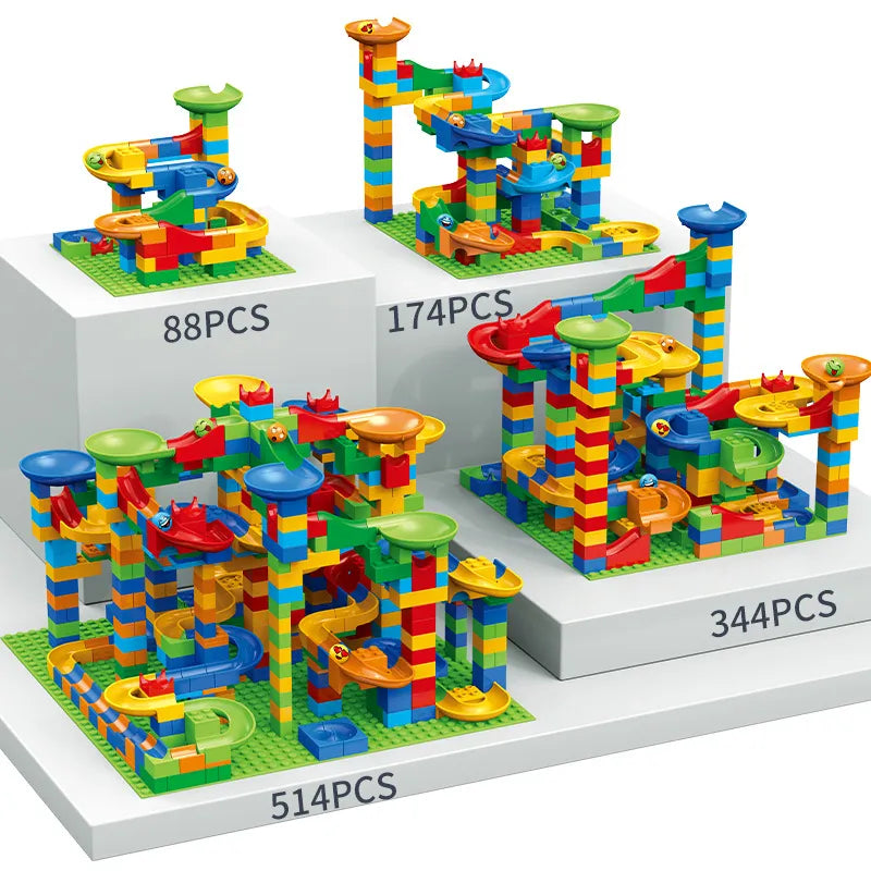 Marble Run Building Blocks Set - ToylandEU