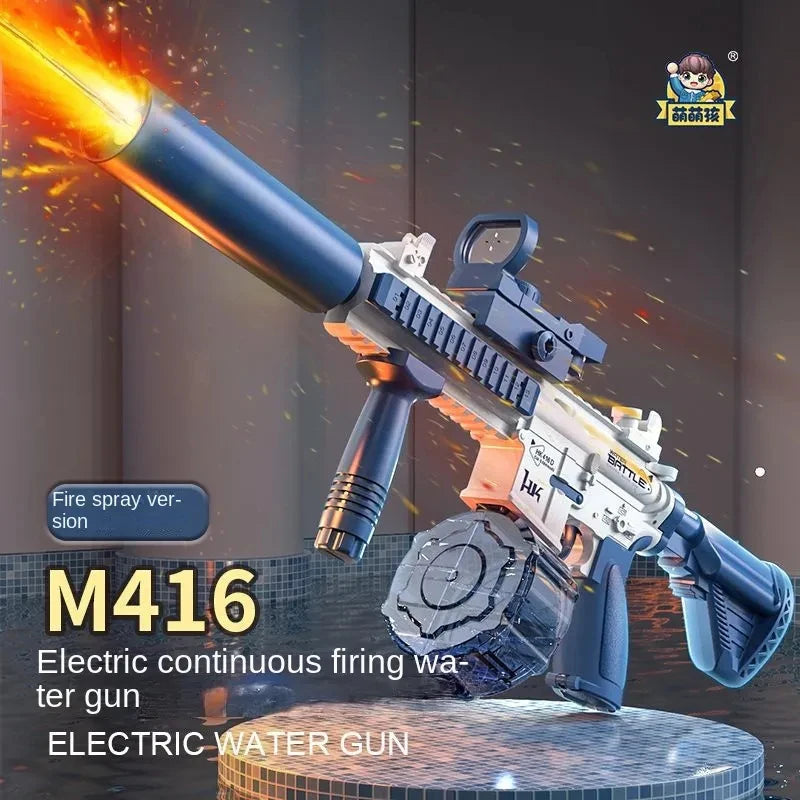 Electric Water Gun | Full Auto | LED Lighting | M416 Pistol