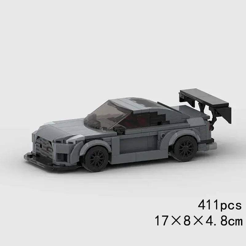 MOC LEGO Compatible Race Car Building Blocks Set For Kids - ToylandEU