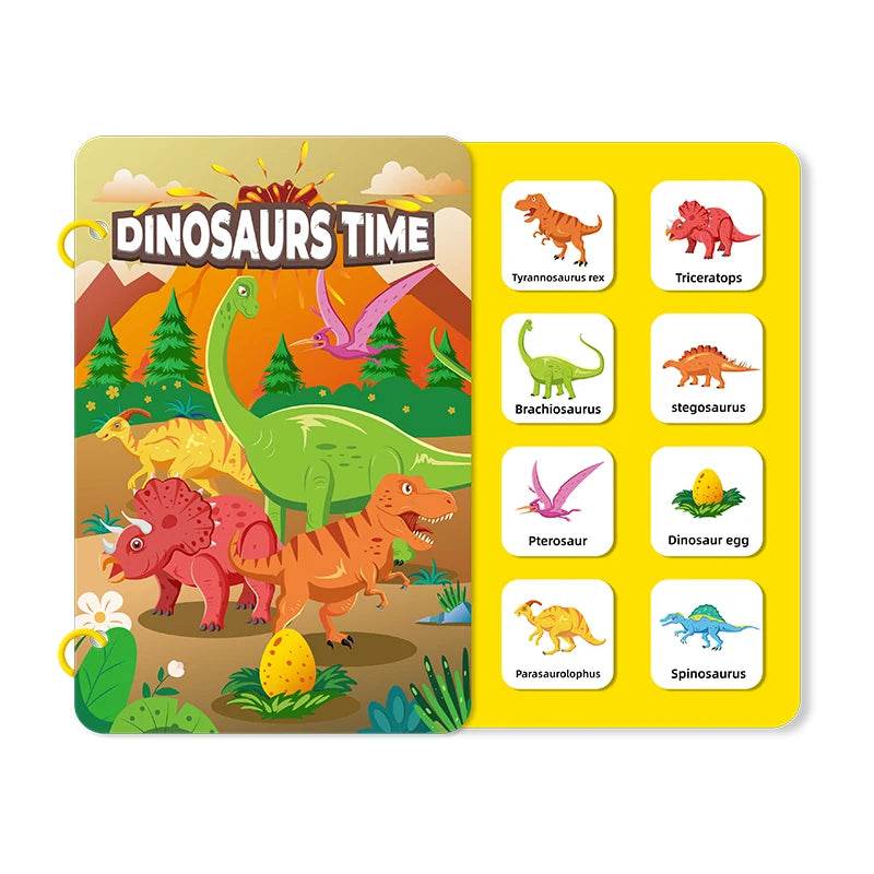 Children Early Education Quiet Busy Paste a Book Baby DIY Puzzle Sticker Montessori Toy Portable Educational Toy Sticker Book - ToylandEU