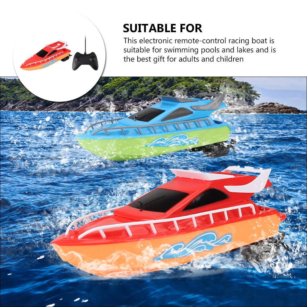 High Speed Electric Remote Control Toy Boat for Kids - ToylandEU