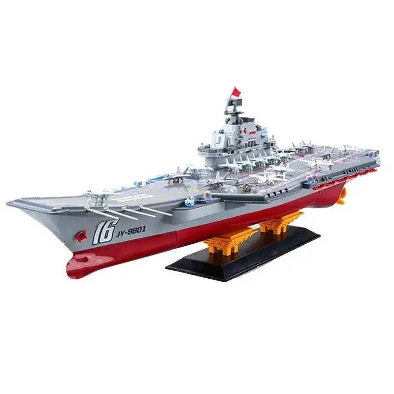 Aircraft Carrier Large Navigation Model Remote Control Ship Multi-direction Control Water Games Children's Toy Simulation Ship - ToylandEU