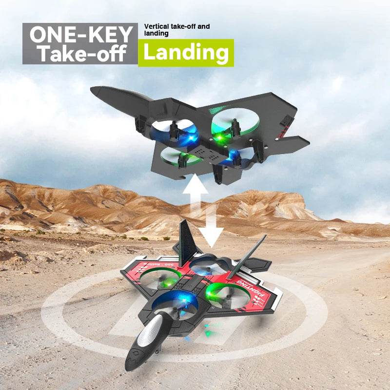 S98 RC Plane Remote Control Aircraft Toy RC Drone Foam Altitude Hold Stunt Kids Gifts - ToylandEU